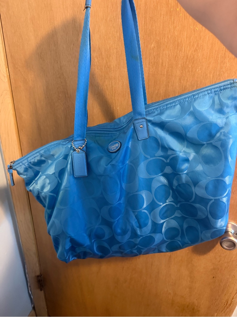 Coach Weekender Y2K Duffle Bag in Turquoise